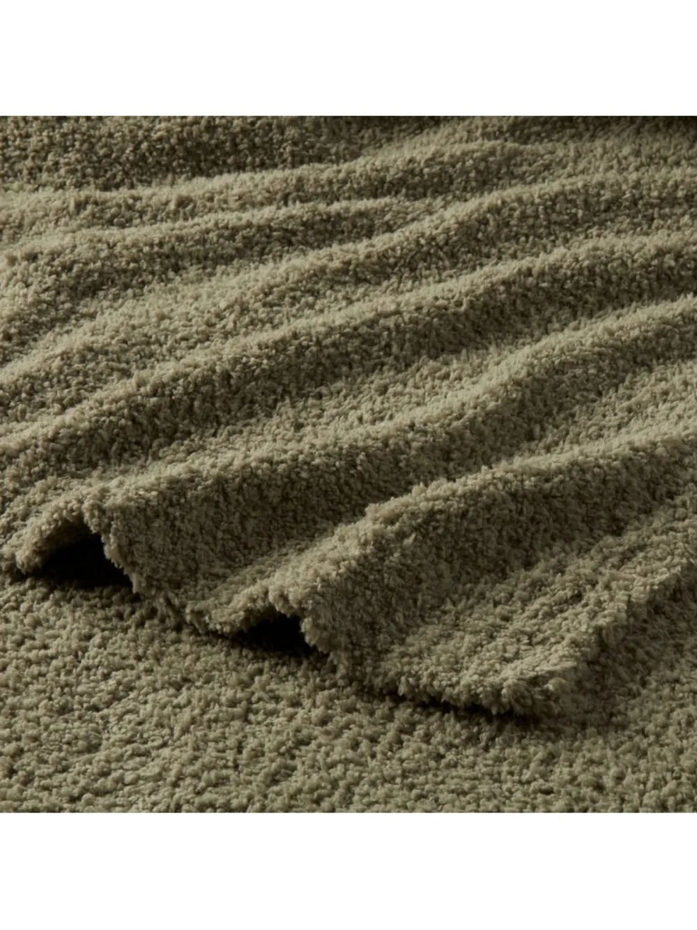 Threshold King Cozy Chenille Blanket in Sage
